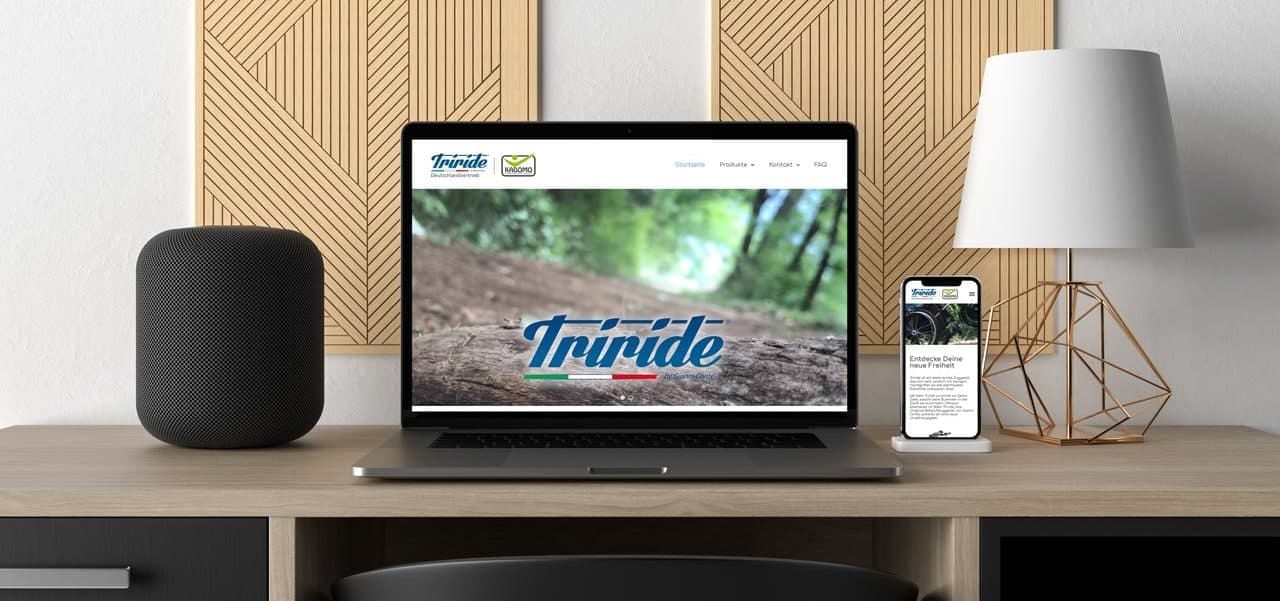 Neue Webseite Triride.de