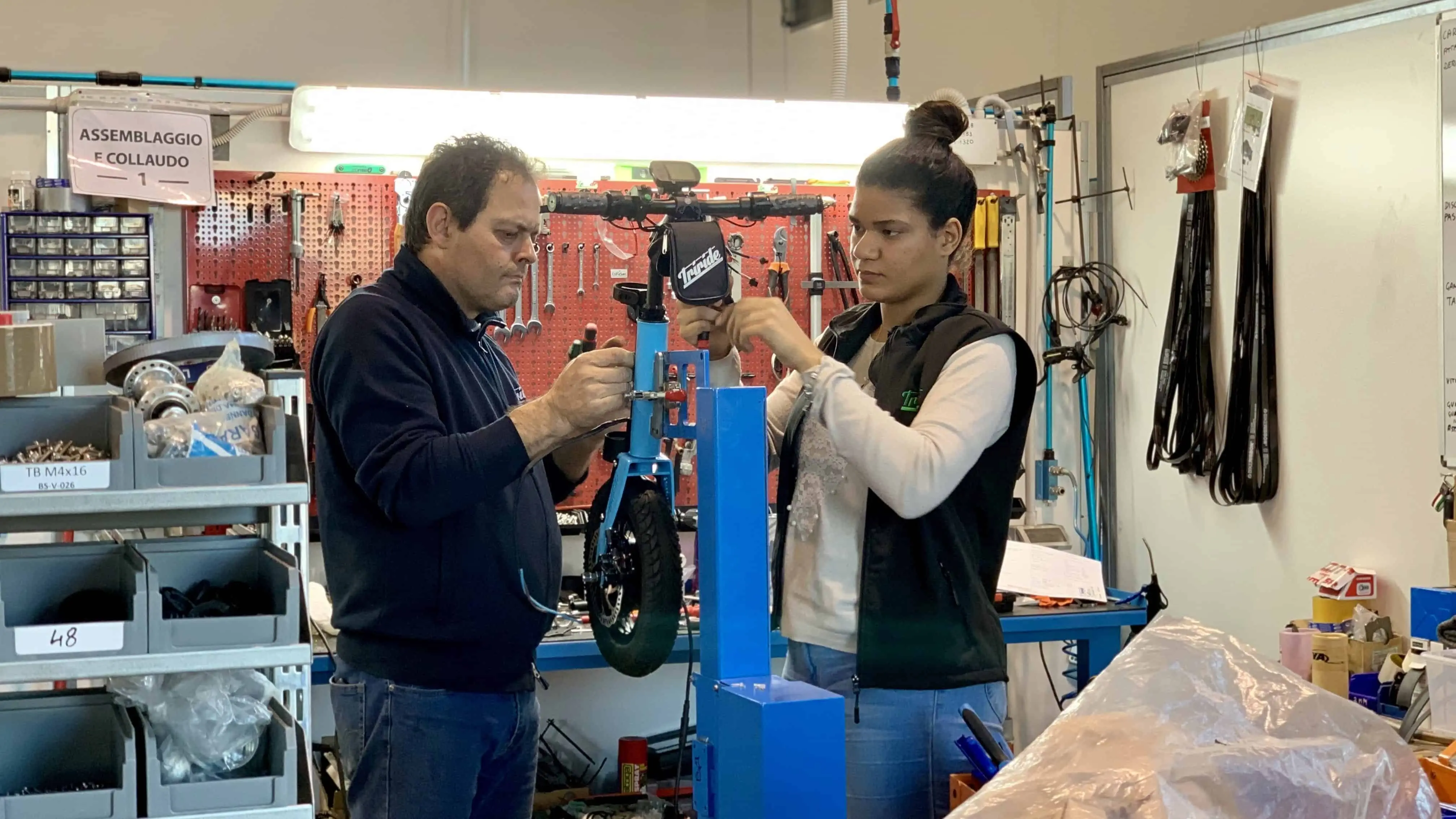 Triride-Produktion ist Teamwork