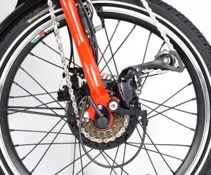 Triride TriBike-E Schaltung